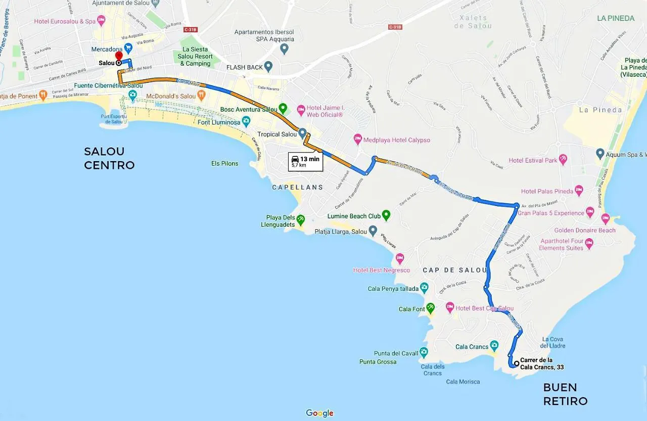 Ole Ole 11 Lägenhet Salou